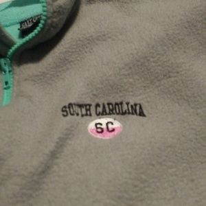 Sea green and grey South Carolina jacket